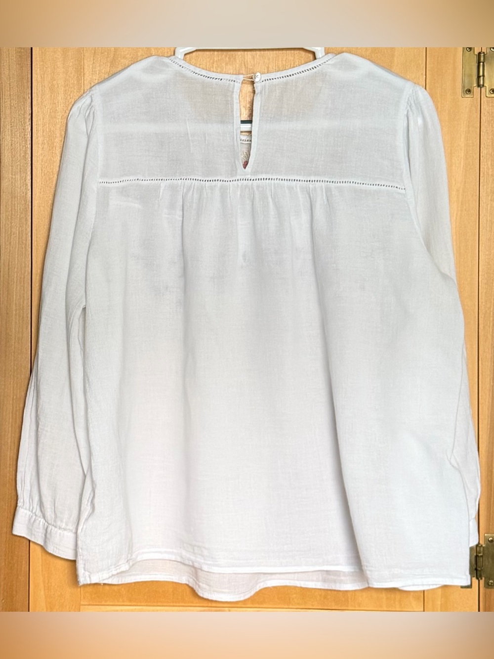 Lucky Brand LA Embroidered Boho Top - Picture 2 of 12